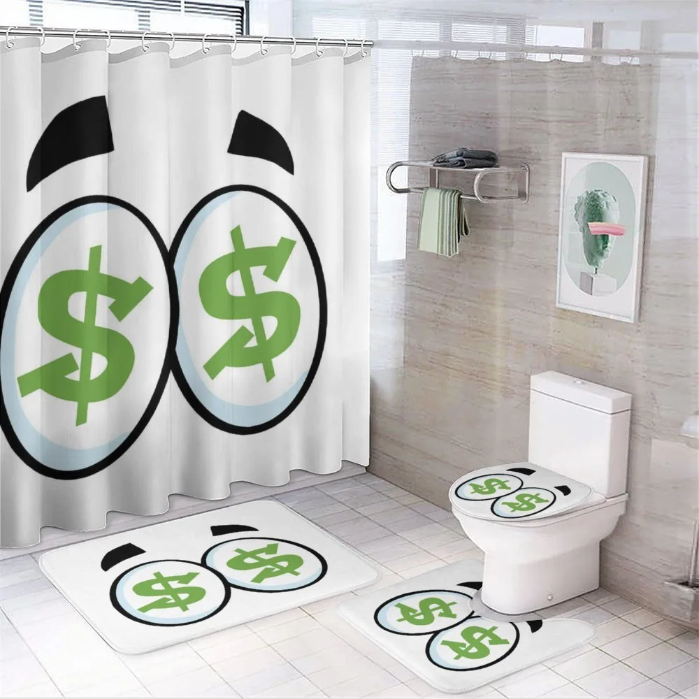 Green Dollar Signs Cartoon — Your design
