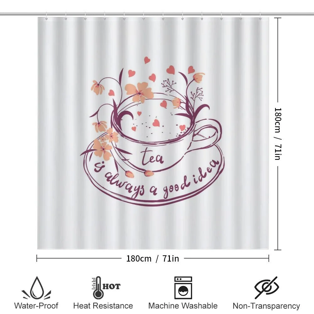 Herbs Flowers Hot Cup — Detail 2