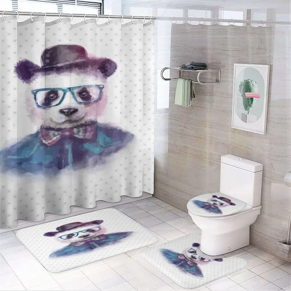 Hipster Panda with Tie — Your design