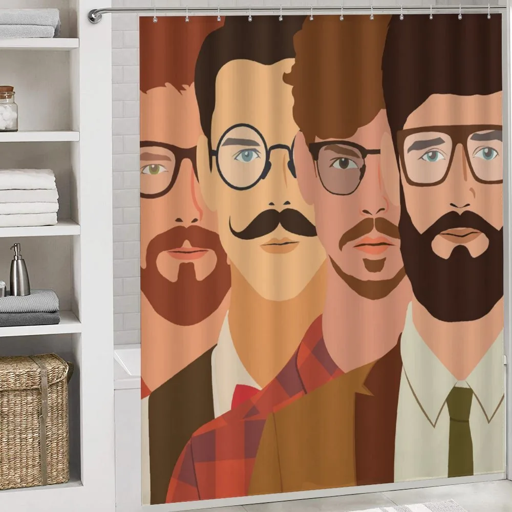 Male Hipster Characters — Detail 4