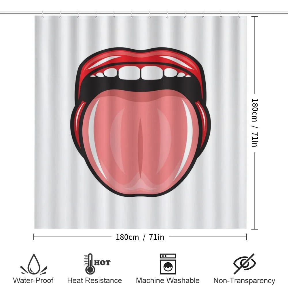 Open Mouth Tongue out Image — Detail 2