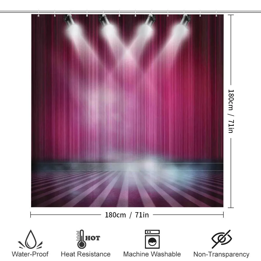 Stage Drapes Curtains Image — Detail 2