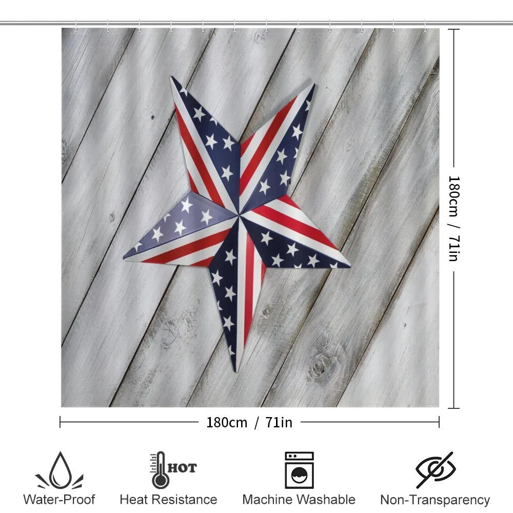 Star US Flag — Detail 2