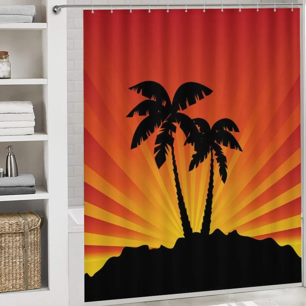 Sunrays Palm Trees Shade — Detail 4