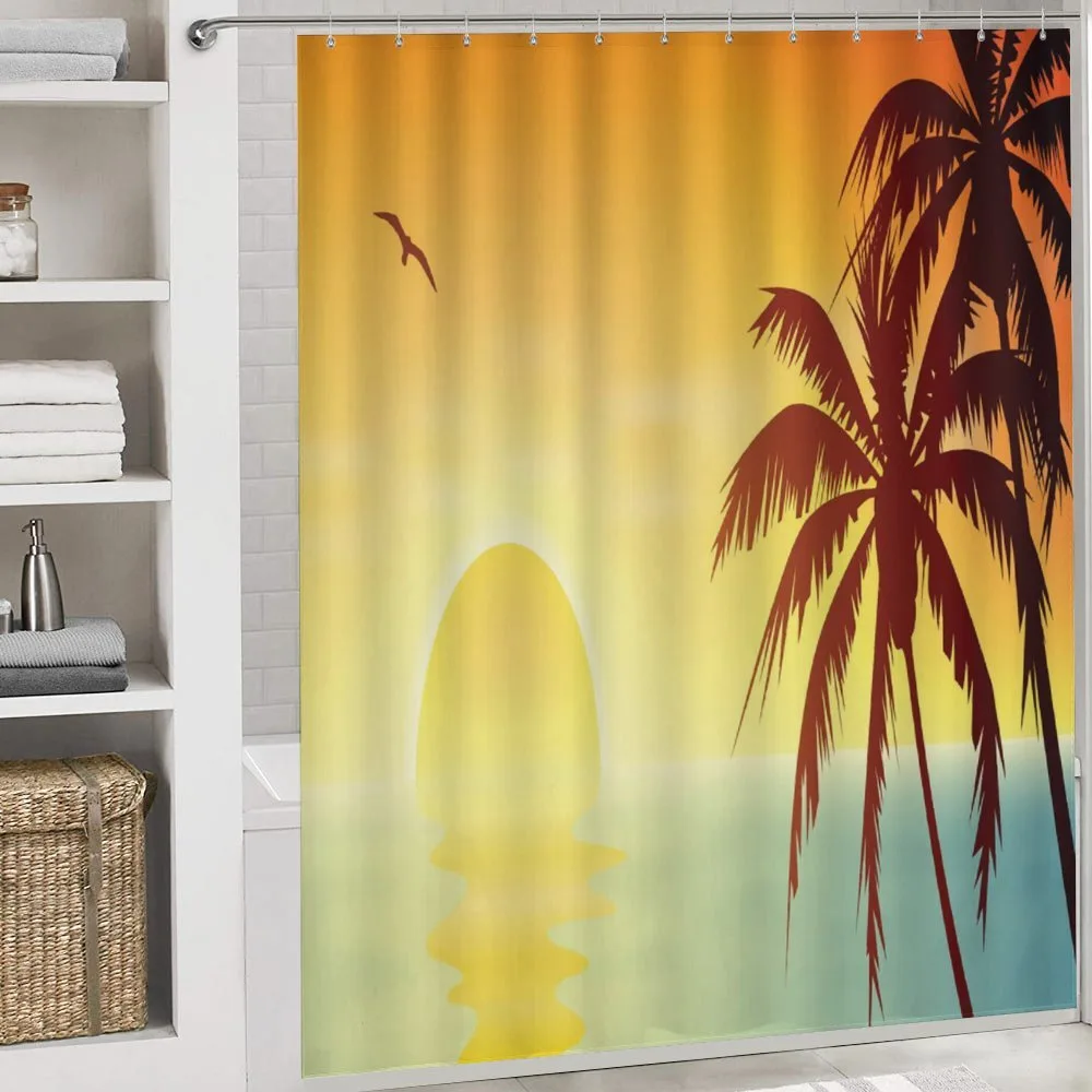 Tropical Sunset with Ombre Sky — Detail 4