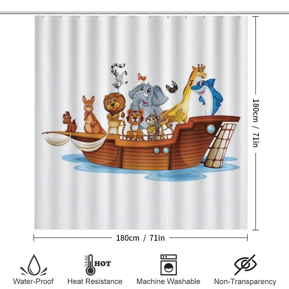 Animals on Mystic Boat — Detail 2