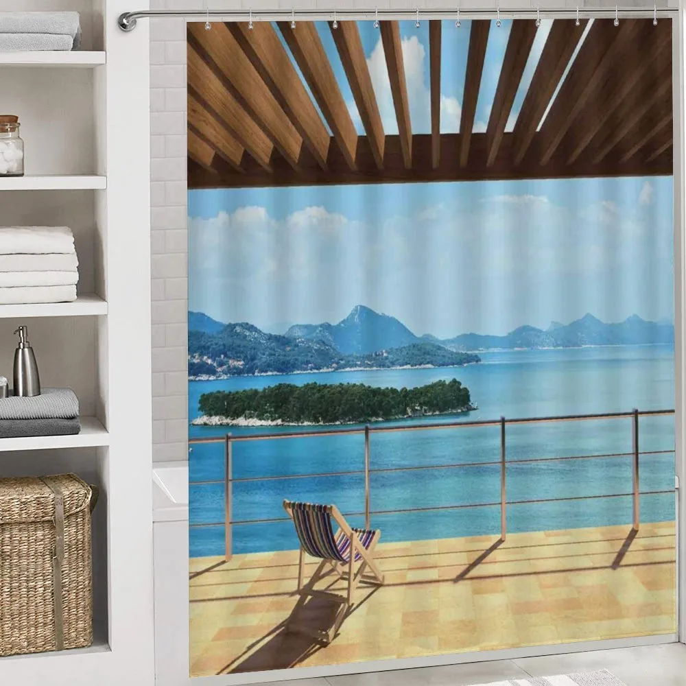 Balcony Panoramic Seascape — Detail 4
