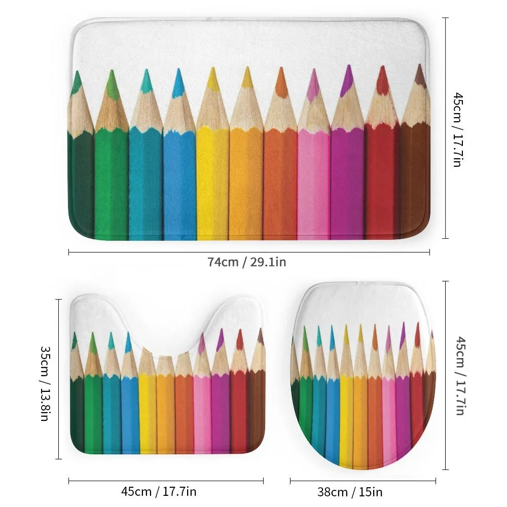 Colorful Pencils Macro Photo — Detail 1