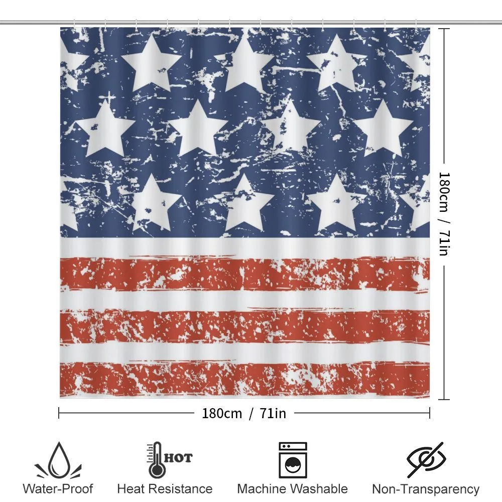 Flag with Grunge Effect — Detail 2
