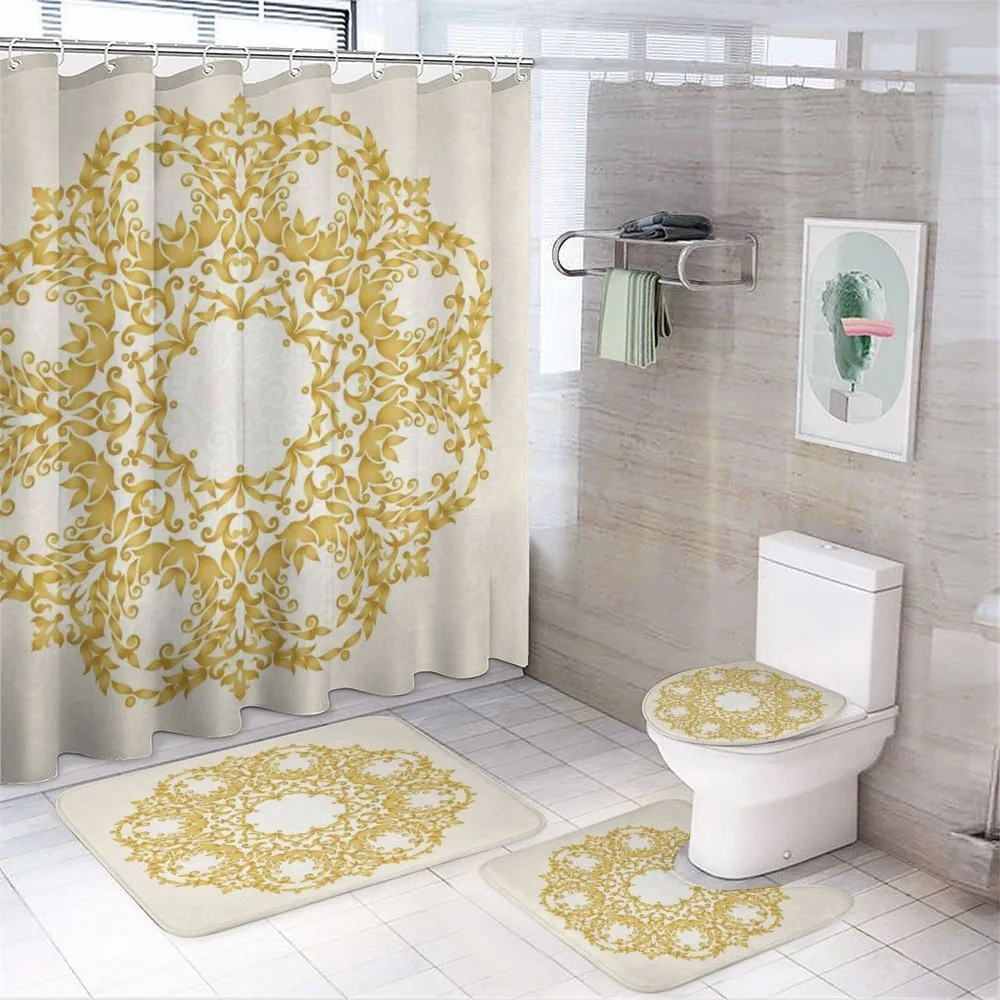 Floral Baroque Round — Your design