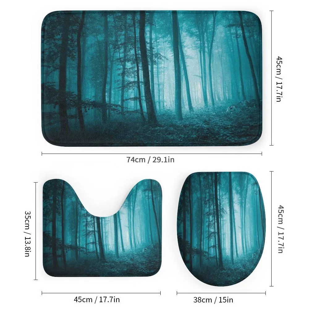 Foggy Dark Country Forest — Detail 1
