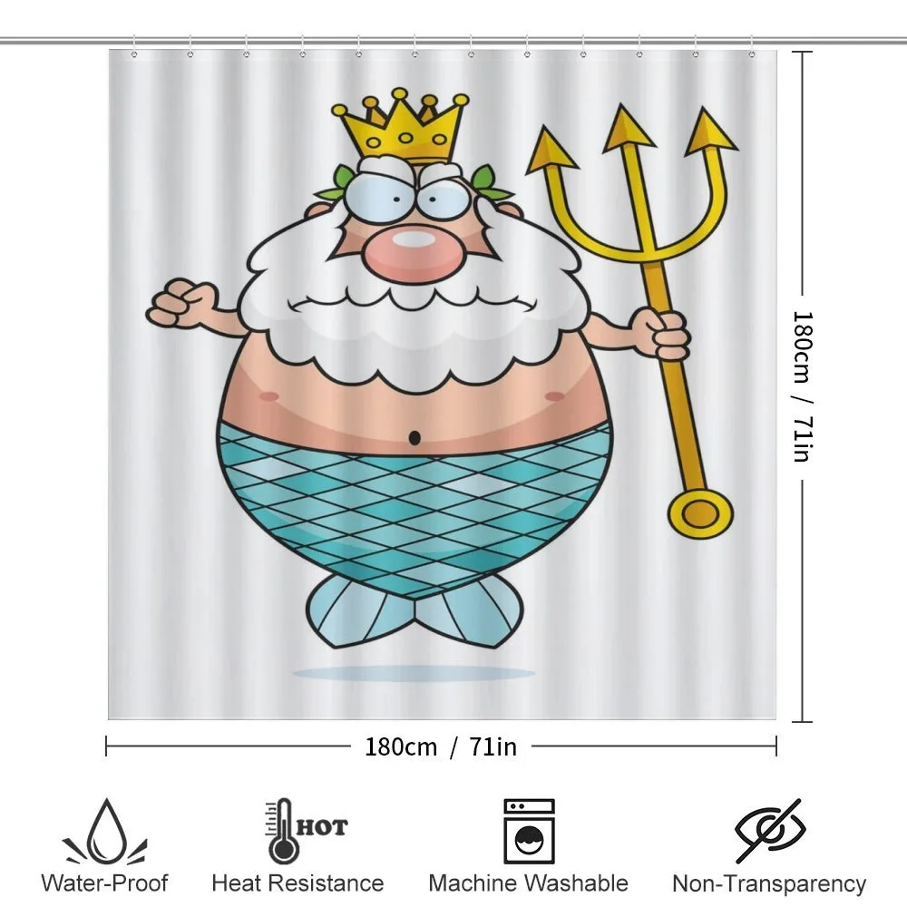 Funny Cartoon Angry King — Detail 2