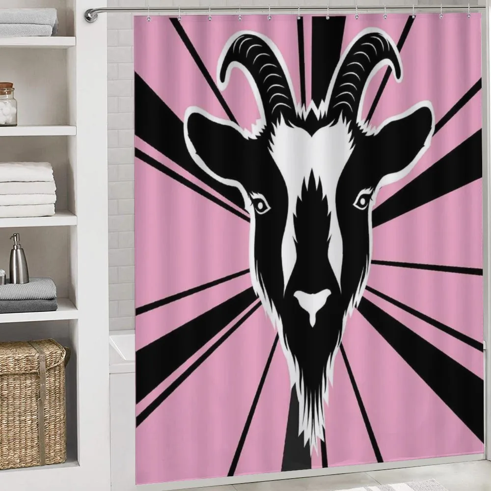 Graphic Goat Head Artwork — Detail 4