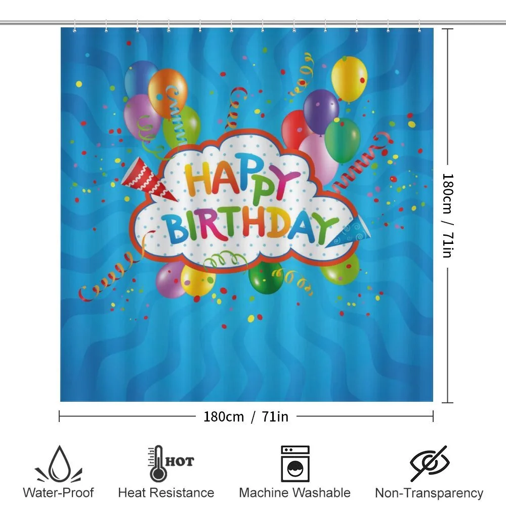Greeting Text Party Hats — Detail 2