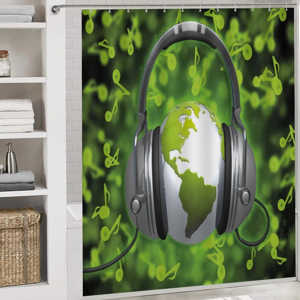 Headphones Music Globe — Detail 4