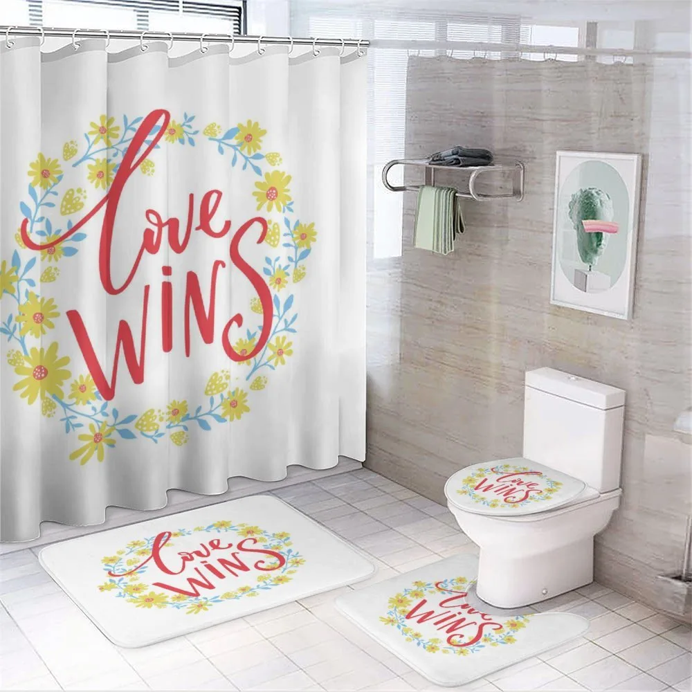 Love Wins Floral Wreath — Your design