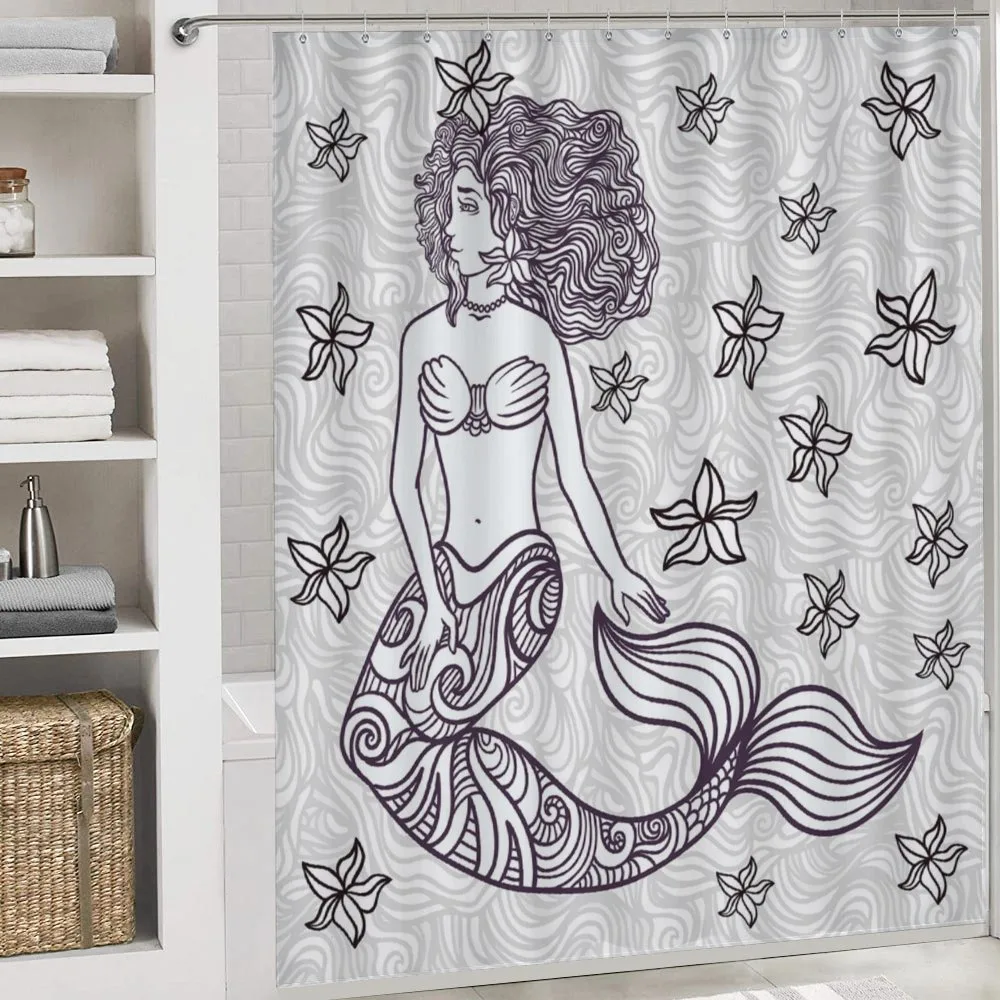 Mermaid with Wave — Detail 4