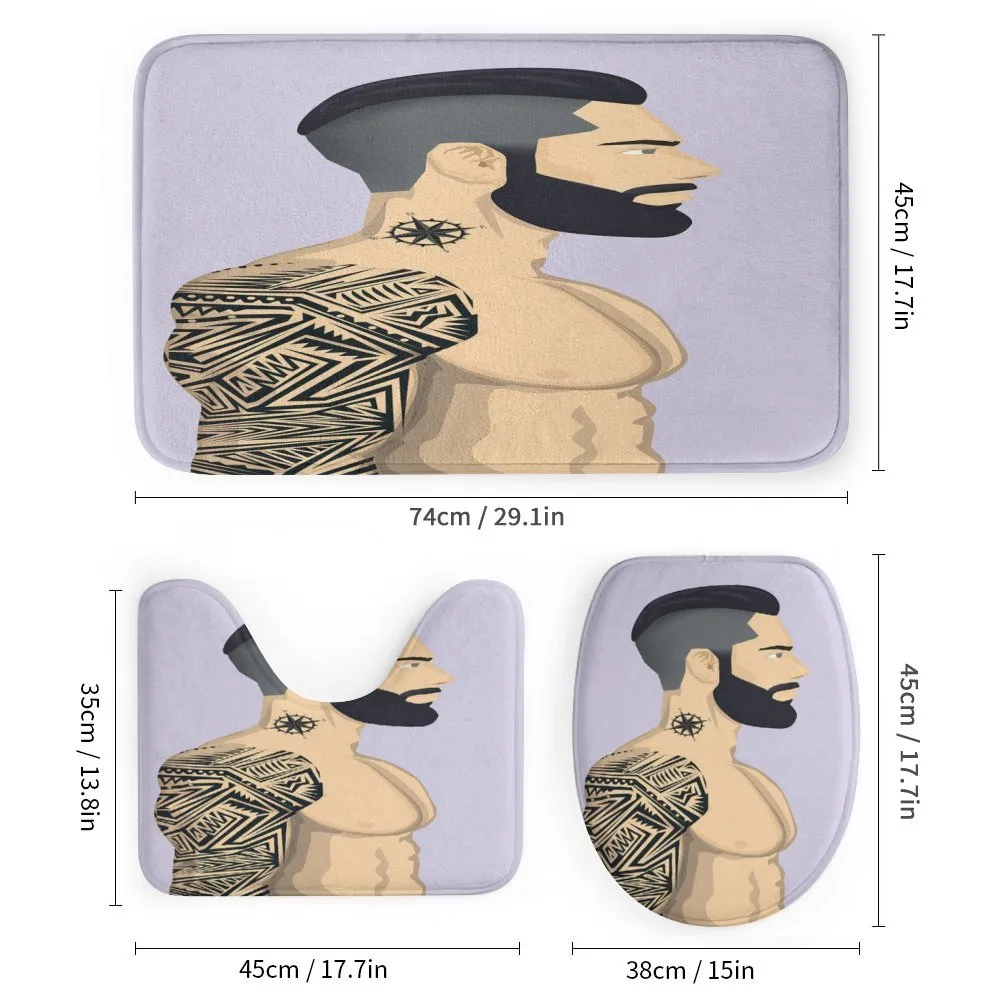 Muscular Boy with Tattoos — Detail 1