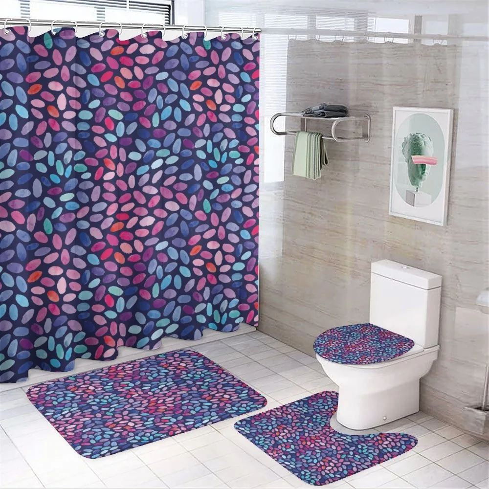 Oval Watercolor Spots — Your design