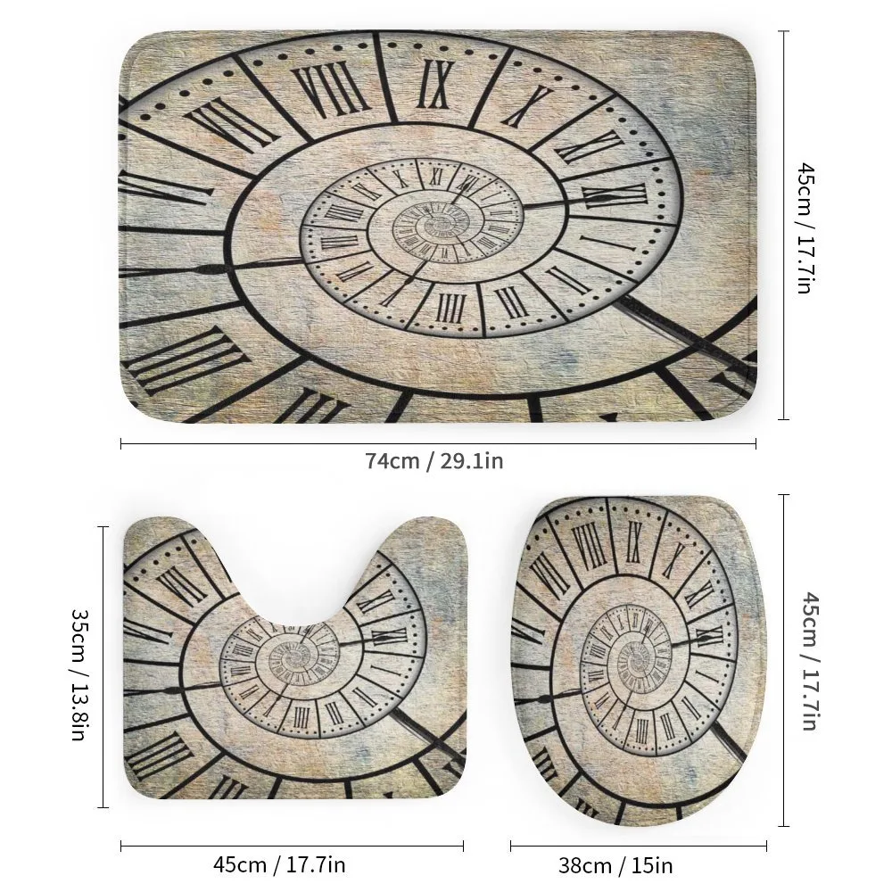 Roman Digit Time Spiral — Detail 1