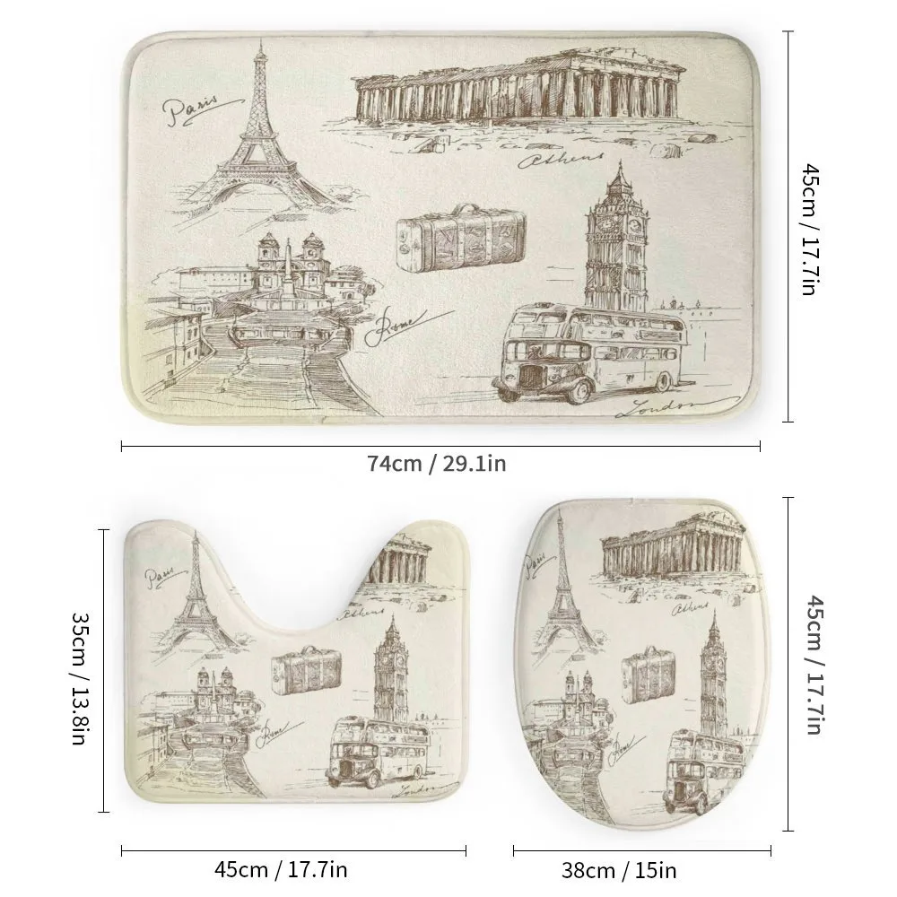 Travel over Europe — Detail 1