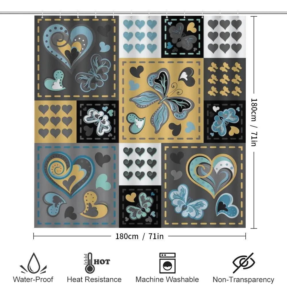 Butterfly Heart Retro — Detail 2