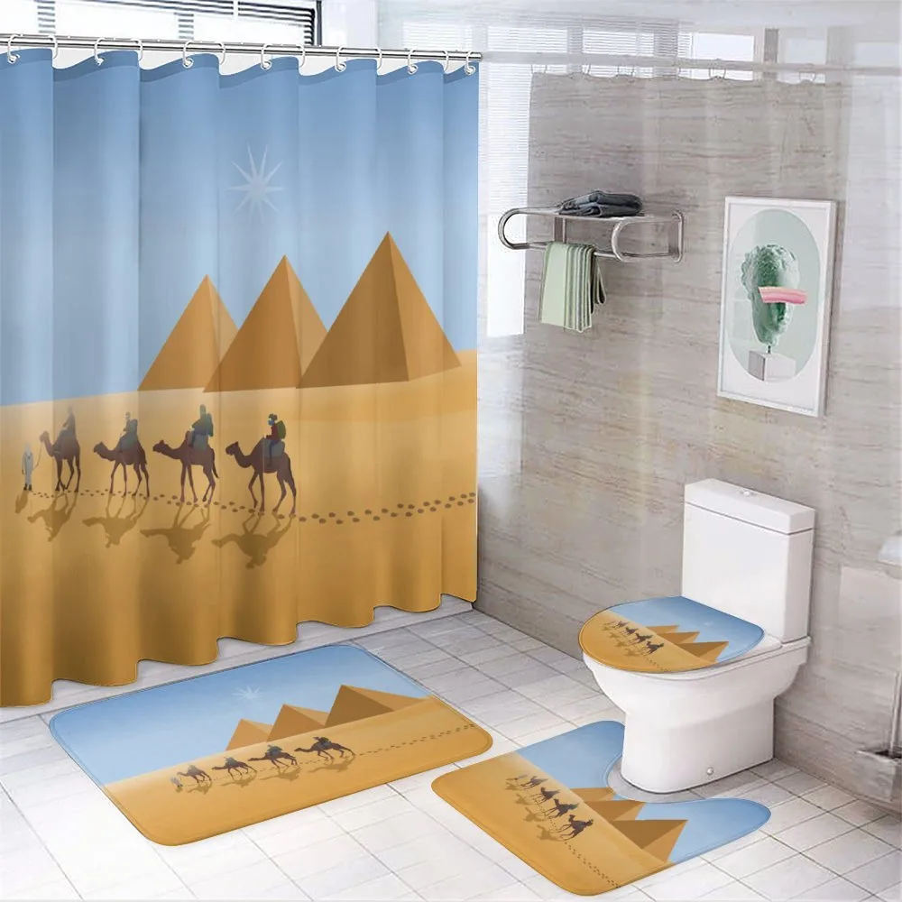 Camel Riders in Desert — Your design