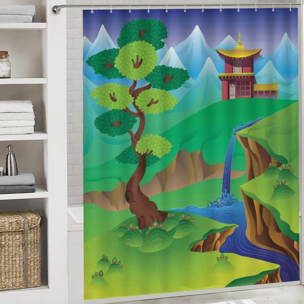 Cartoon Chinese Forest — Detail 4