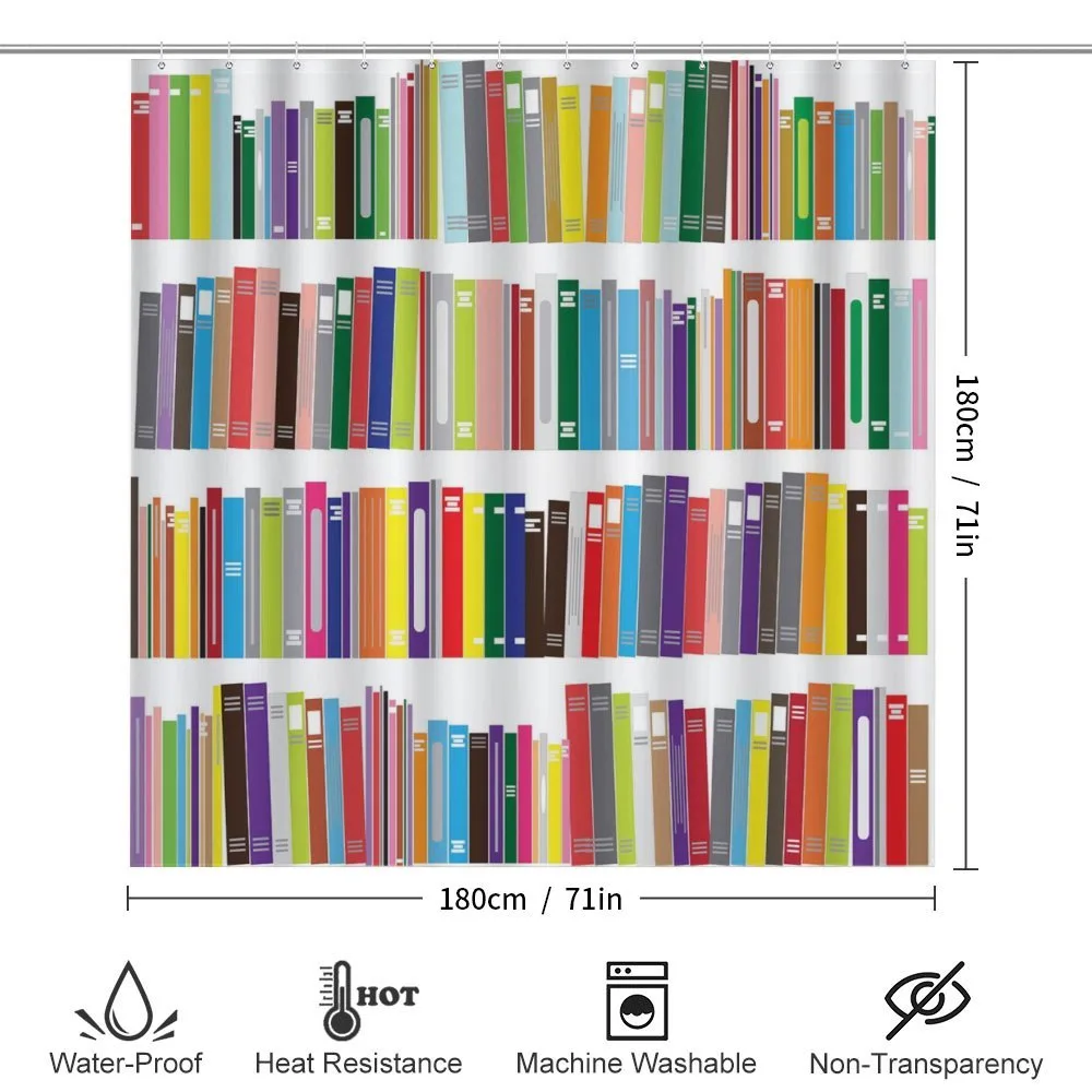 Colorful Doodle of Books — Detail 2