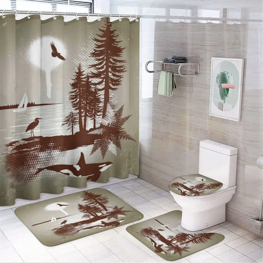 Grunge Whale Maritime — Your design