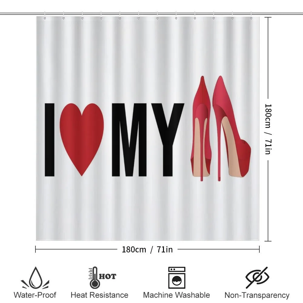 I Love My Shoes Heart — Detail 2