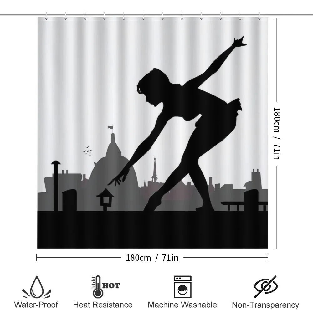 Little Ballerina Rooftop — Detail 2