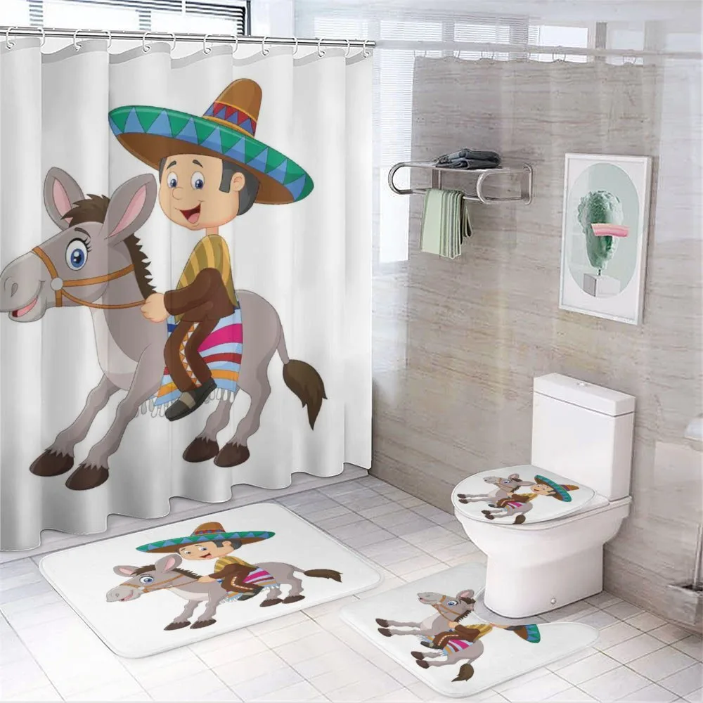 Mexican Man with Sombrero — Your design