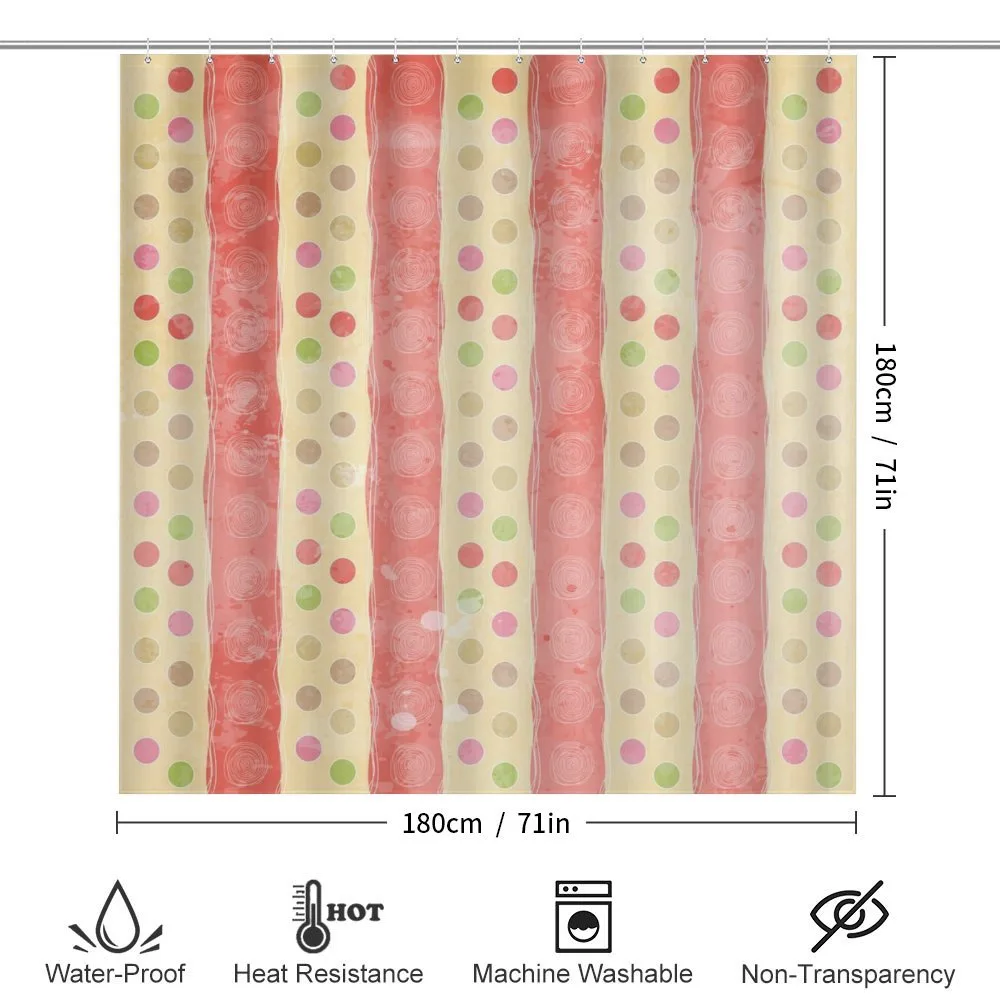 Nostalgic Stripes Dots — Detail 2