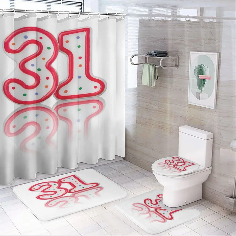 Red Number Candles — Your design