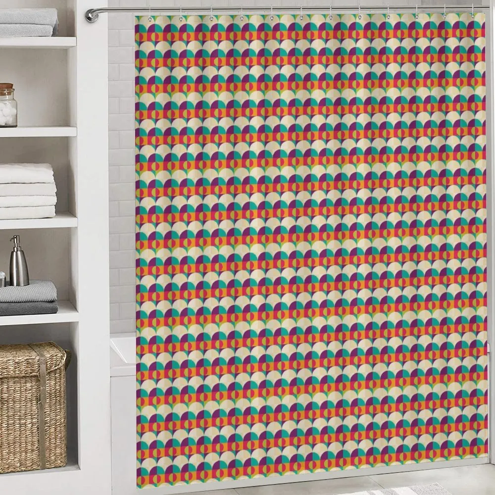 Retro Circles and Squares — Detail 4