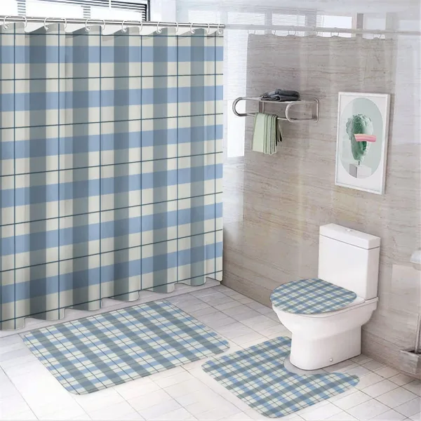 Scottish Tartan Plaid on a shower curtain