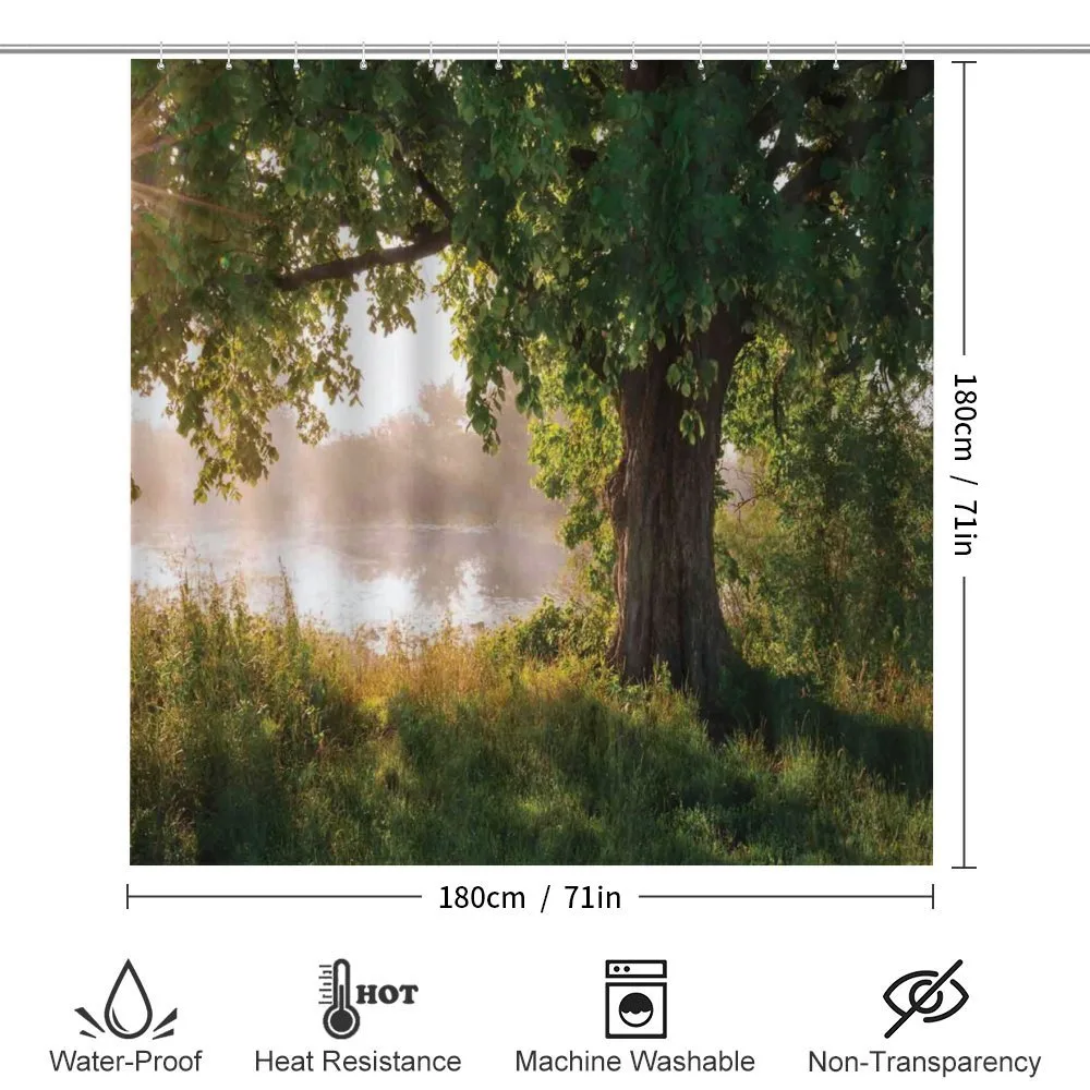 Stream Mystic Foggy Scene — Detail 2