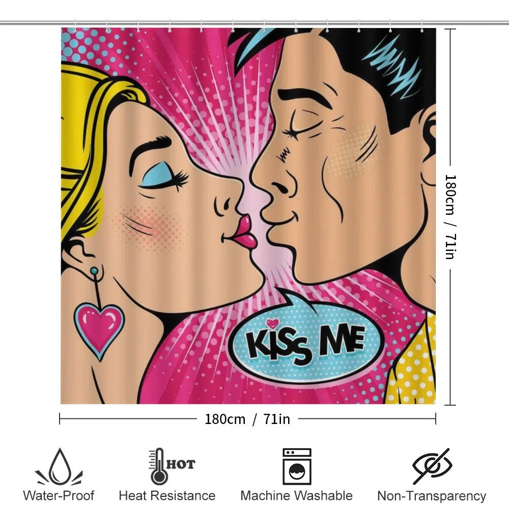 Young Pop Art Couple — Detail 2