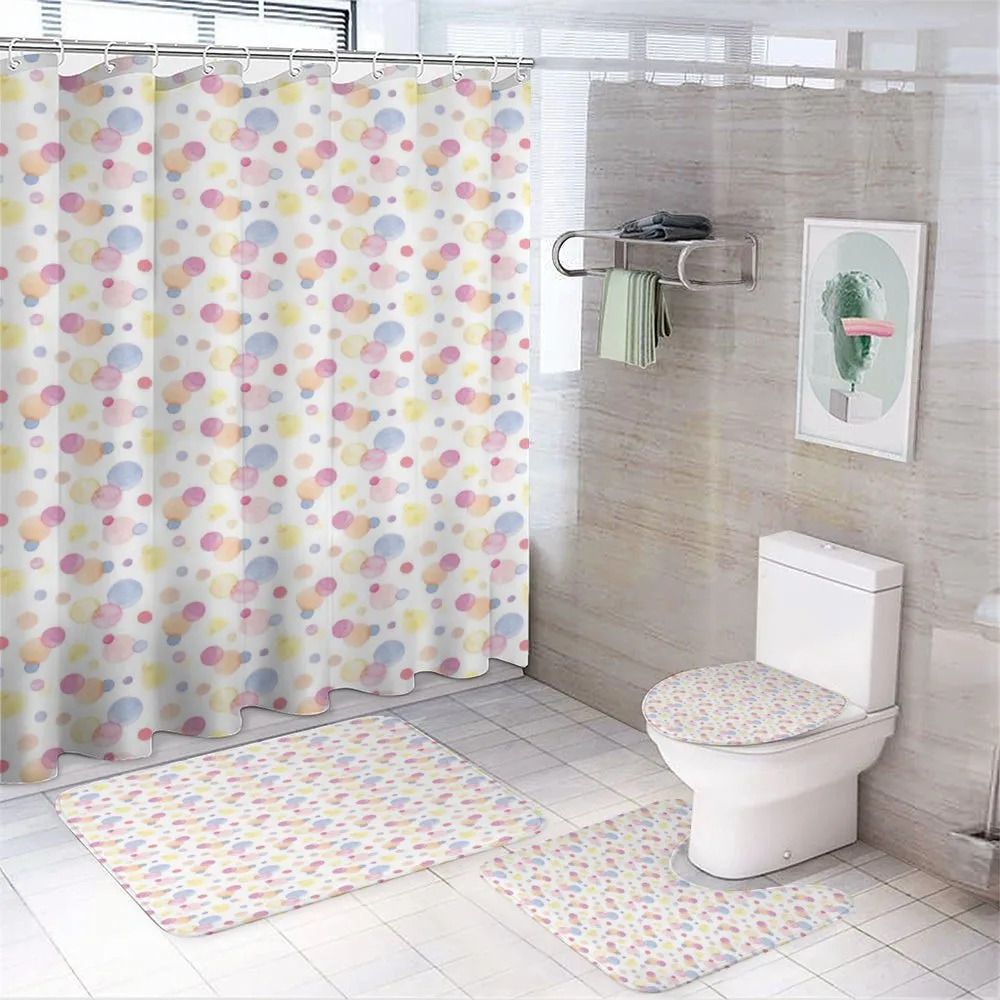 Abstract Watercolor Dots — Your design