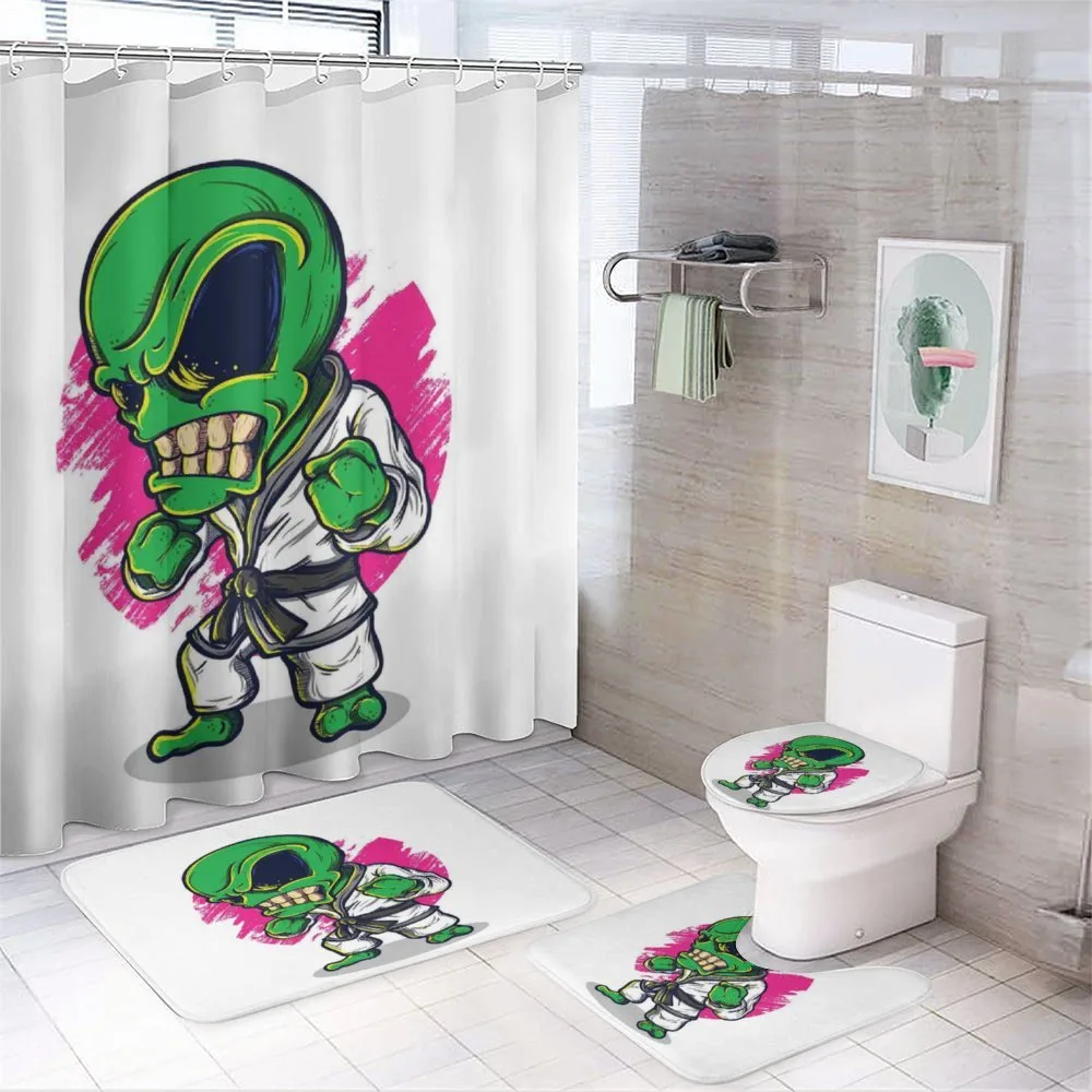 Angry Alien Karate Art — Your design