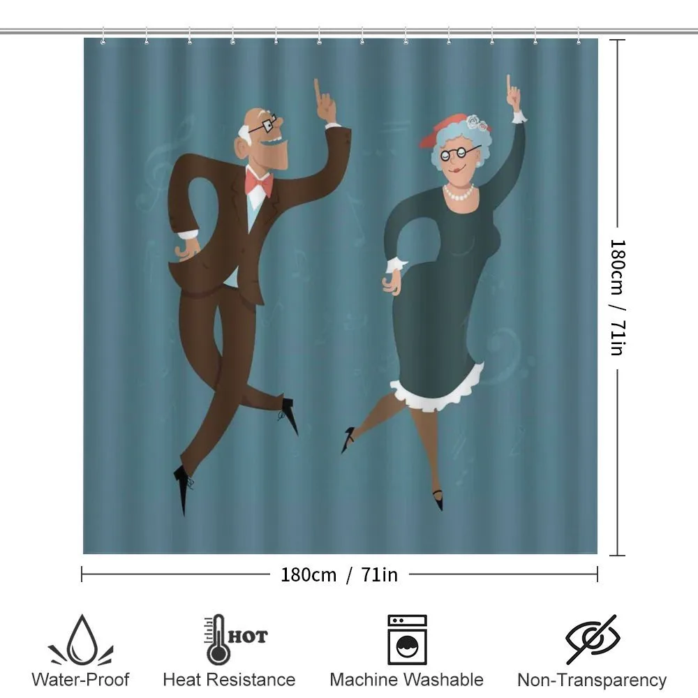 Elderly Swing Dance — Detail 2