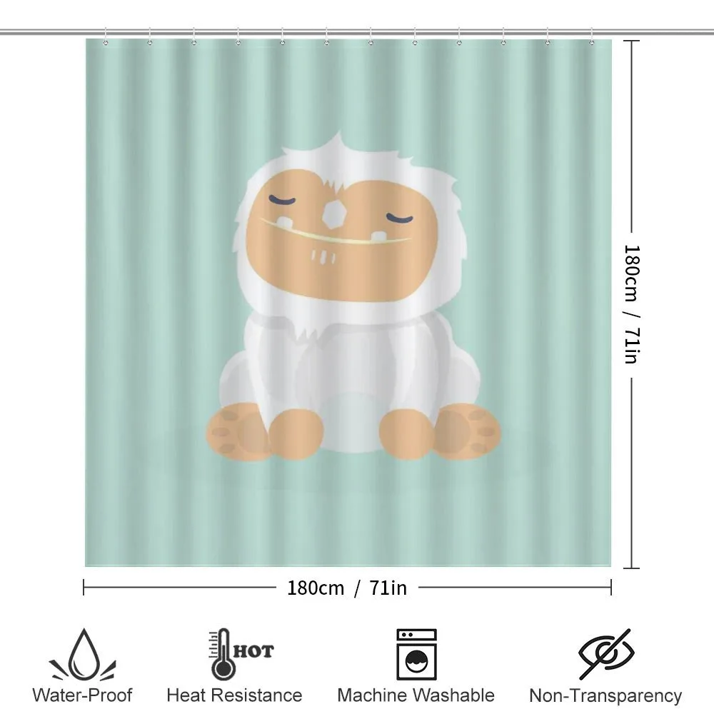 Graphic Happy Yeti — Detail 2