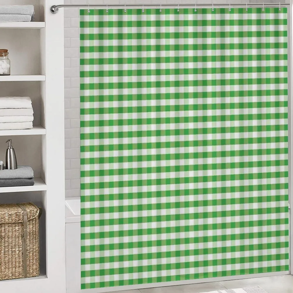 Green White Gingham — Detail 4