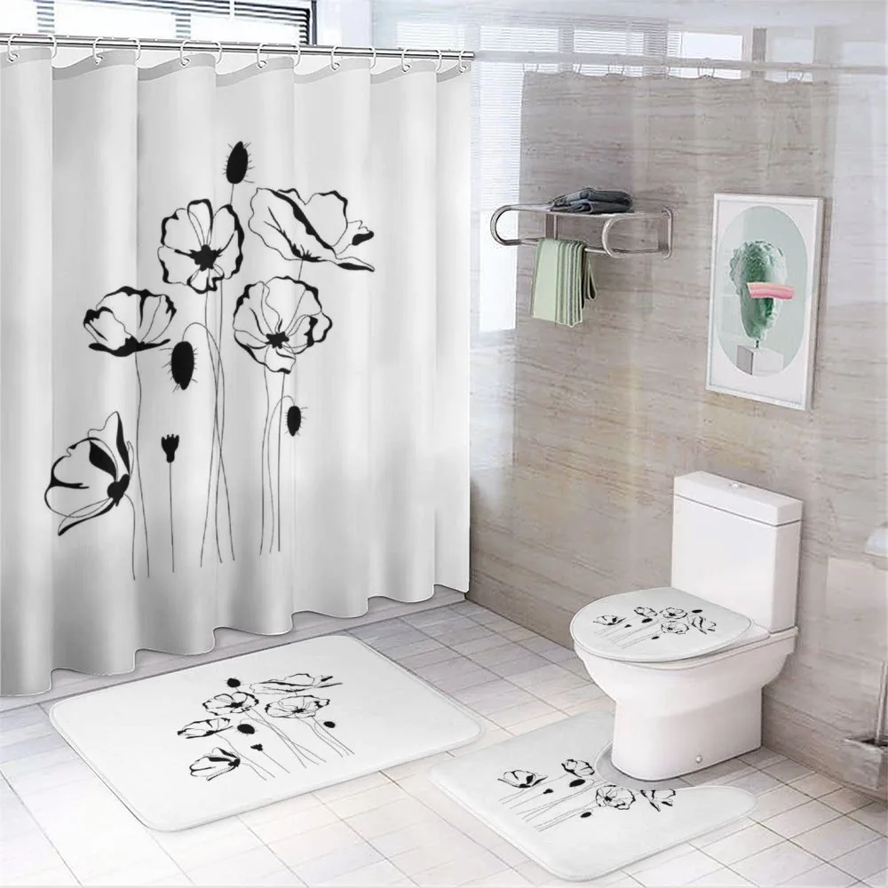 Monochrome Herbs Buds — Your design