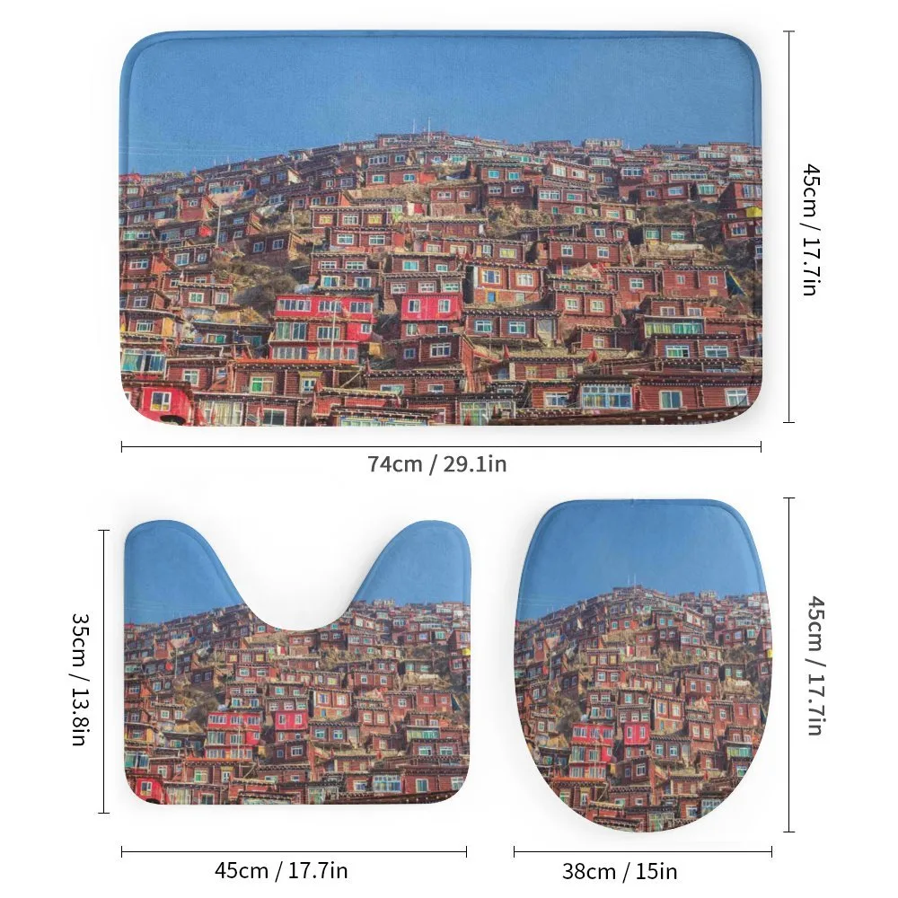 Old Houses Larung Gar — Detail 1