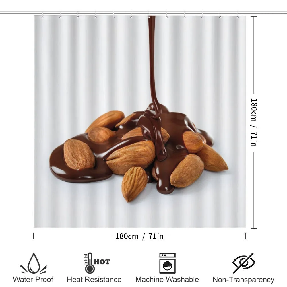 Sauce Poured on Almonds — Detail 2