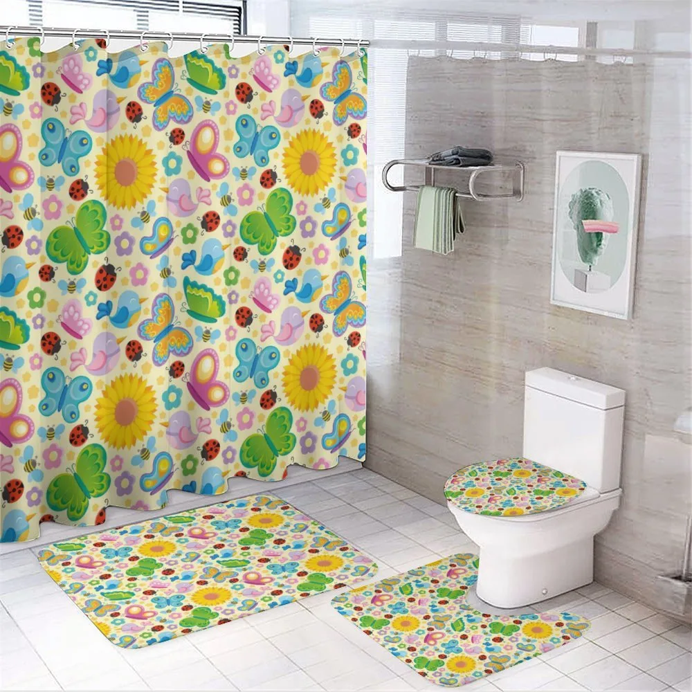 Spring Flowers Bugs — Your design