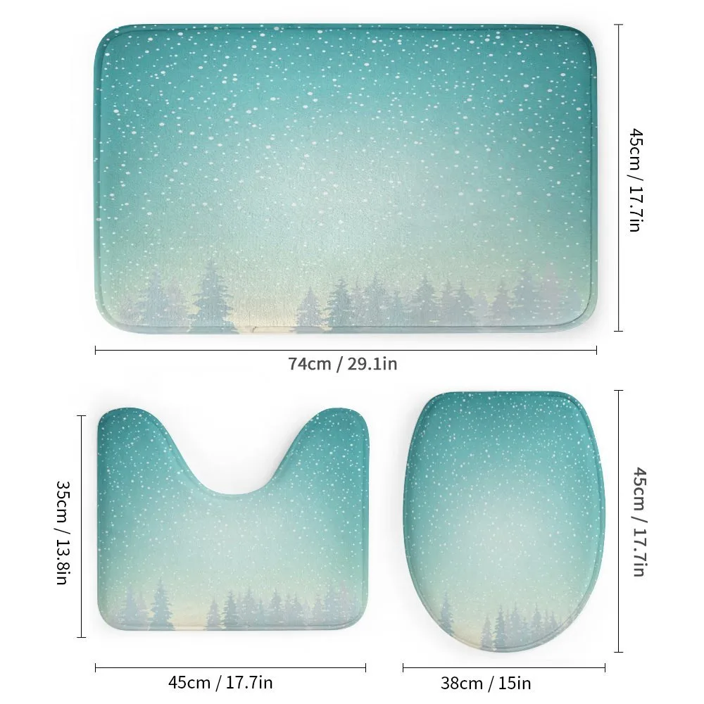 Spruce Forest Snow Woods — Detail 1