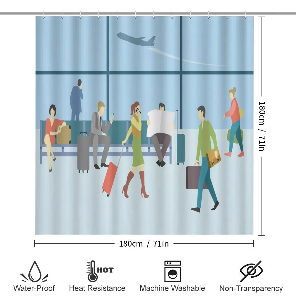 Waiting Lounge at Terminal — Detail 2